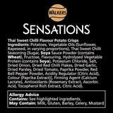 Sensations Thai sweet chilli crisps multipack (British brand)