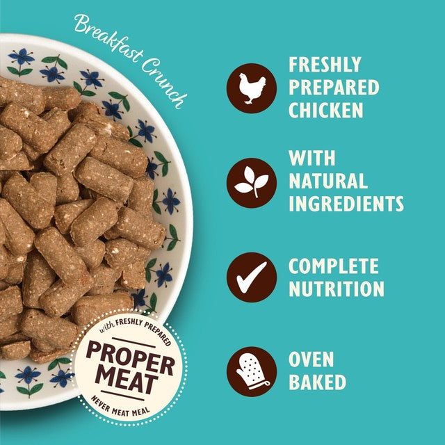 Lily's Kitchen Breakfast Crunch dry dog food 800g, UK version