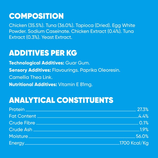 Churu cat treats Fun Bites Tuna Recipe, UK version