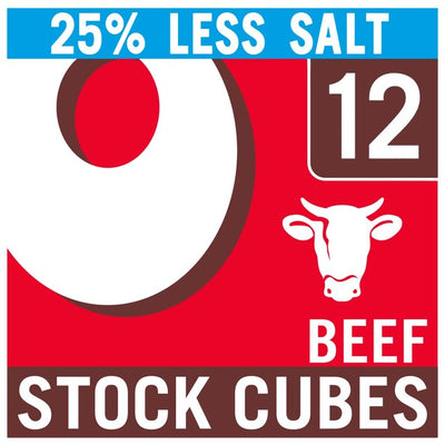 M&S Oxo 12 Reduced Salt Beef Stock Cubes 71g- Buy online at McGrocer