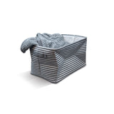 Gem Imports collapsible fabric storage bin with handles - British product