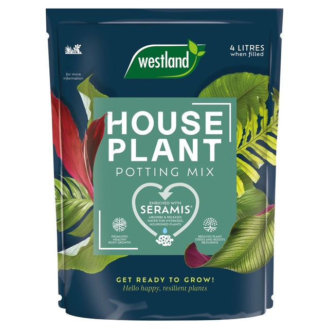 Westland peat-free houseplant potting mix 4L (British brand)