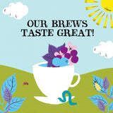 Clipper Blackcurrant & Blueberry Organic Tea Bags 20 Pack - British product