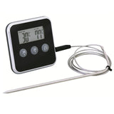 Eddingtons stainless steel digital timer with meat thermometer - British product