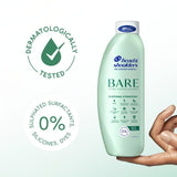 Head & Shoulders Bare Soothing Hydration Shampoo 400ml, UK version