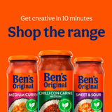 Ben's Original Curry Sauce Medium 440g - British product