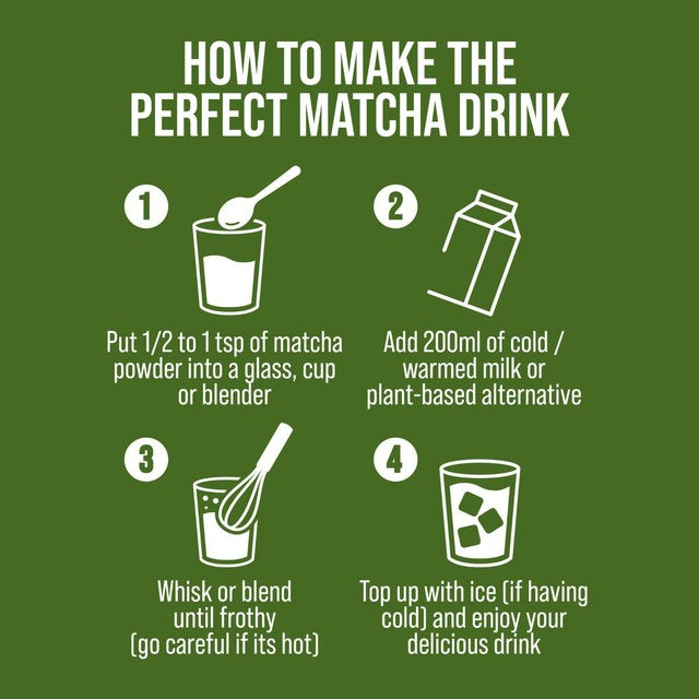 Green Origins matcha drink powder creamy pistachio 75g, UK version