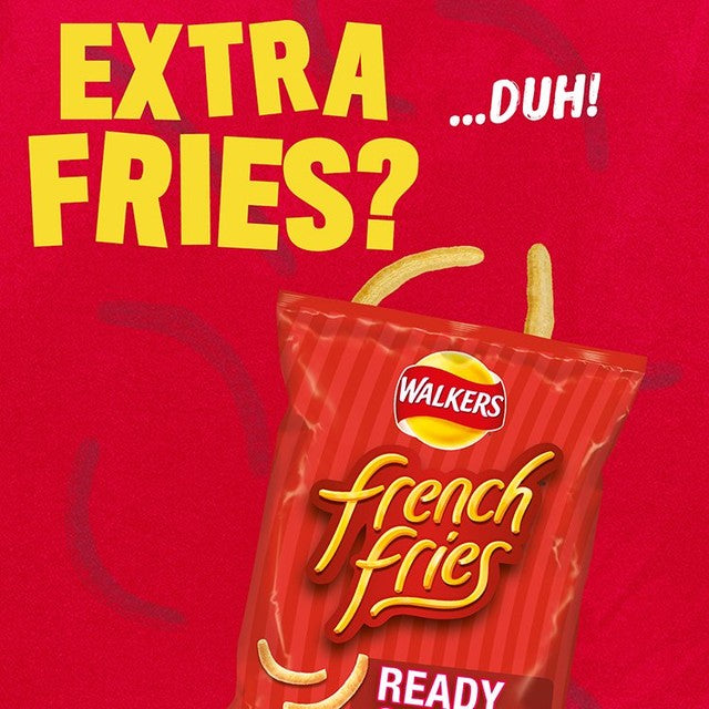 Walkers French Fries crispy potato snacks variety pack 12 x 18g (British brand)