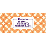 Ocado Small Tie Handle Freezer Bags 80 Pack, imported from the UK