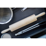 Kitchen Craft revolving rolling pin Beech 44cm, UK version