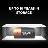 Duracell CR2 lithium coin battery 2 pack - British product