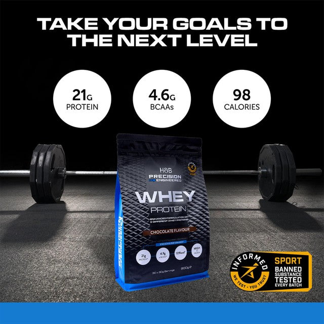 Precision Engineered whey protein powder chocolate 900g, UK version