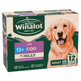 Winalot cod in jelly wet dog food 400g (British brand)