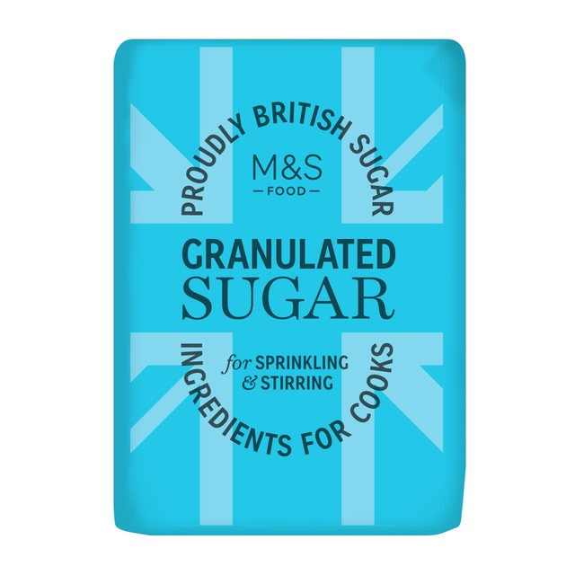 M&S British Granulated Sugar 1kg, imported from the UK