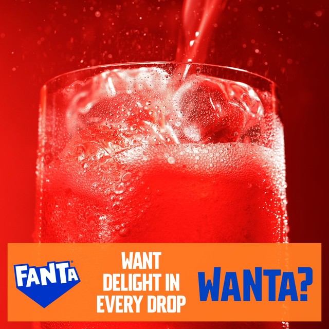 Fanta Zero Fruit Twist sugar free fizzy drink 8x330ml cans - British product
