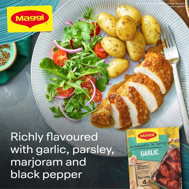 Maggi Chicken Garlic seasoning mix 30g, imported from the UK