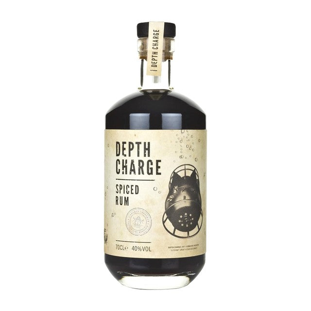 Depth Charge Spiced Rum 70cl - British product