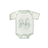 Hootyballoo sage babygrow paper napkins - British product