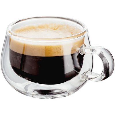 M&S Judge Double Walled Glass Espresso Cups Set of 2- Buy online at McGrocer