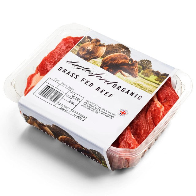 Daylesford Bio-Rindfleisch Chuck Steak 500g – Britisches Produkt