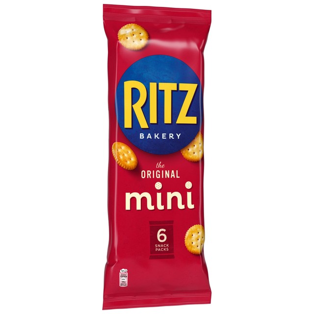 Ritz Original Mini Crackers 150g multipack, imported from the UK