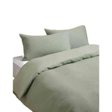 M&S waffle bedding set sage double - British product