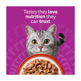Whiskas wet cat food pouches meaty meals in gravy 80 x 85g (British brand)