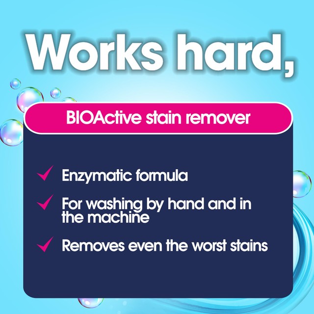 Ecozone BIOActive stain remover spray 750ml - British product