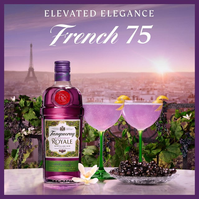 Tanqueray Blackcurrant Royale gin 70cl (British brand)
