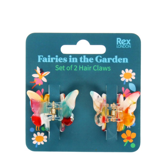 Rex London mini butterfly hair claw clips (British brand)