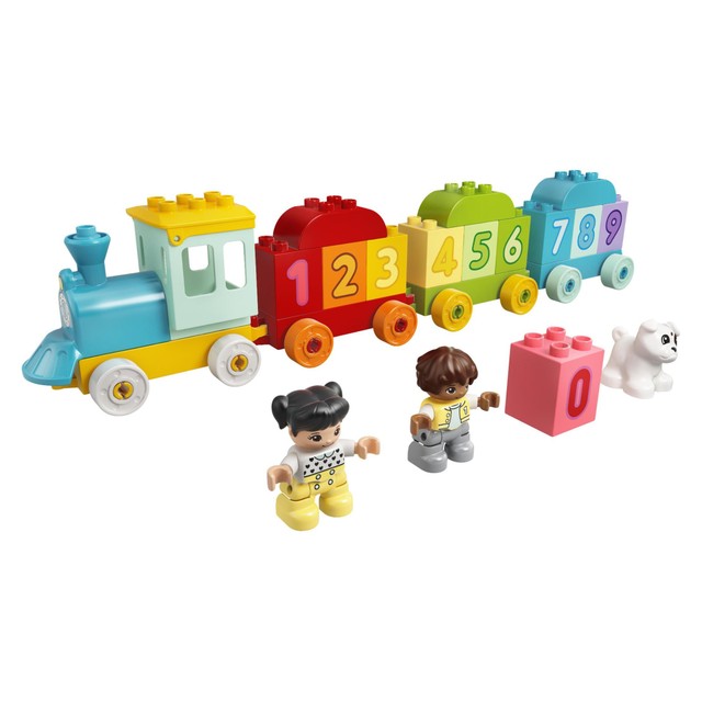 LEGO DUPLO Number Train Educational Toy 18 Months+, imported from the UK