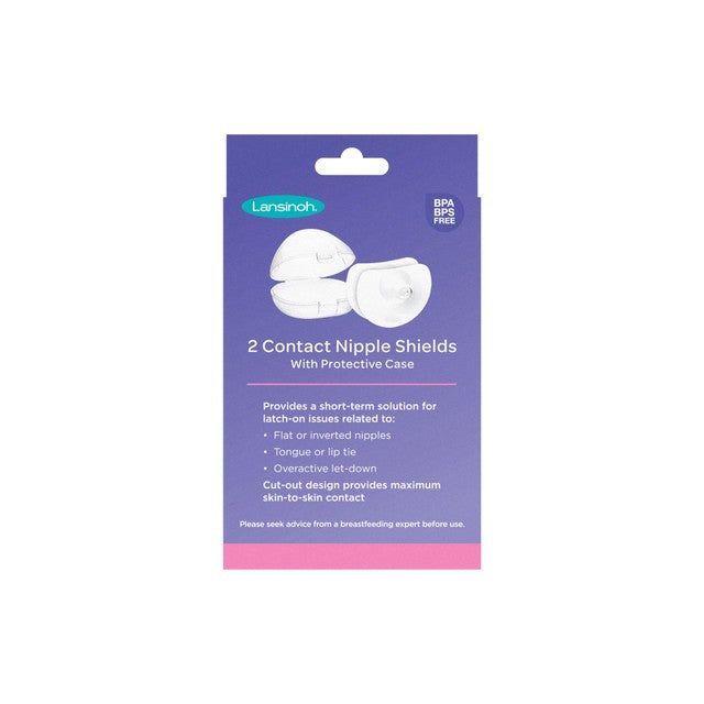 Lansinoh contact nipple shields medium 20mm size, UK version