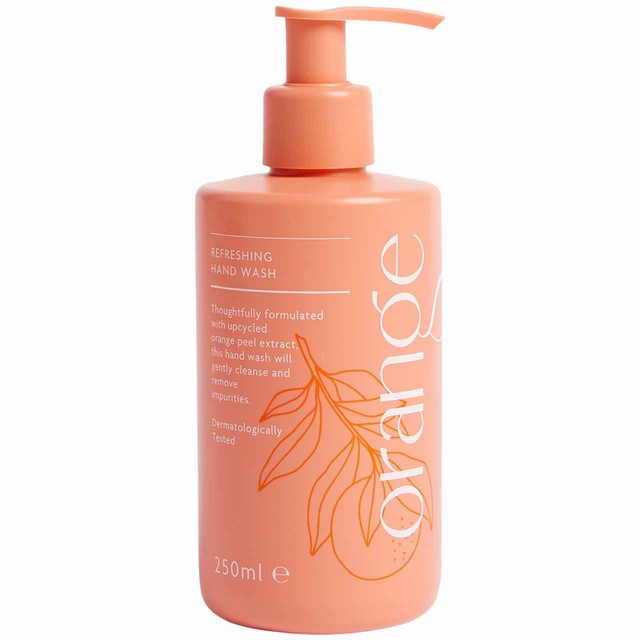 M&S Burst Bodycare Orange hand wash, imported from the UK