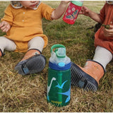 Contigo Gizmo Sip Green Dinosaur Kids Water Bottle - British product