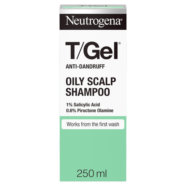 Neutrogena anti-dandruff oily scalp shampoo 250ml, imported from the UK