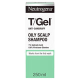 Neutrogena anti-dandruff oily scalp shampoo 250ml, imported from the UK