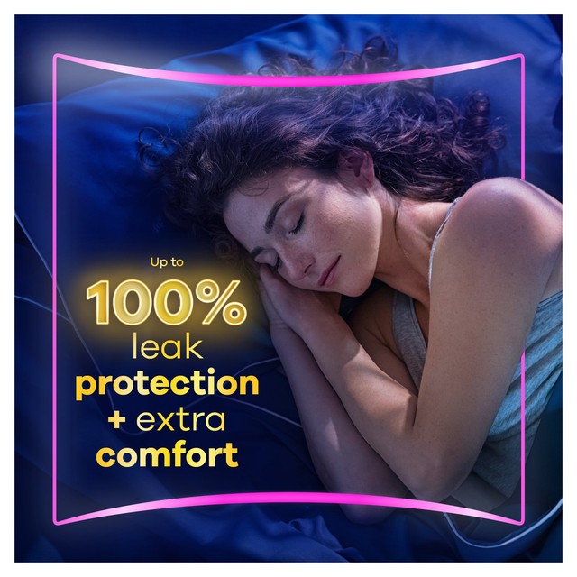 Always Platinum Secure Night sanitary towels with wings size 4 - British product