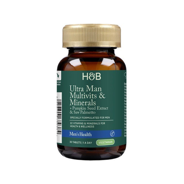 Holland & Barrett Ultra Man Multivitamin 30 Tablets (British brand)