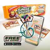 Jungle Squad strawberry cake bars 5 pack - British product