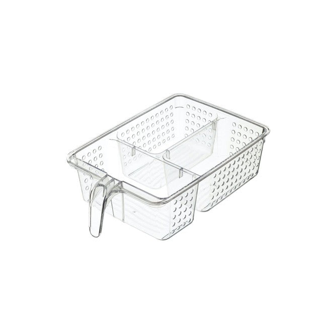 KitchenCraft plastic storage container for cupboard and fridge, 20.5x31x9 cm, UK version