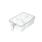 KitchenCraft plastic storage container for cupboard and fridge, 20.5x31x9 cm, UK version