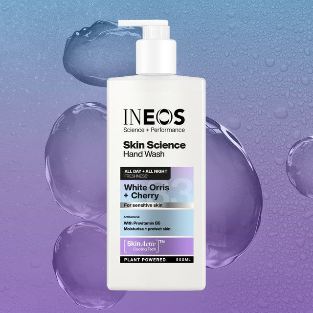 INEOS White Orris & Cherry hand wash 500ml, UK version