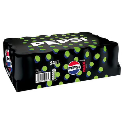 Pepsi Max Lime Cola sans sucre 24 x 330 ml