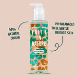 Faith In Nature dog shampoo coconut 400ml - British product