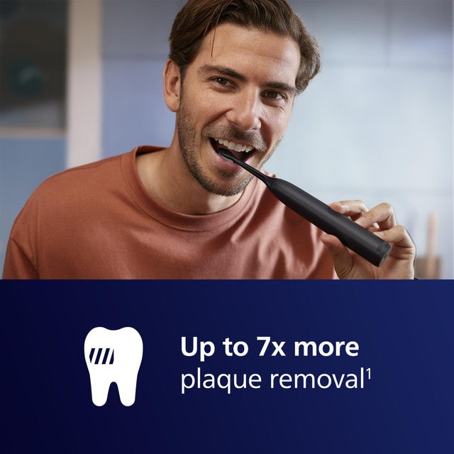 Philips Sonicare 5300 Series black electric toothbrush, imported from the UK