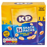 KP Nuts Roasted Salted Peanuts Multipack 5 x 30g, UK version