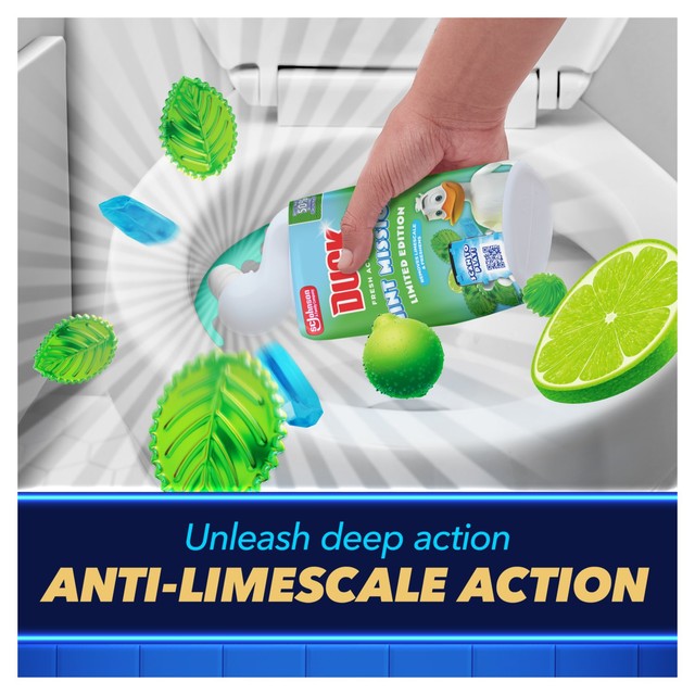 Toilet Duck toilet cleaner gel Mint Mission (British brand)