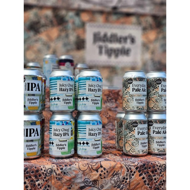 Jiddlers Tipple Juicy Chug Hazy IPA Beer 330ml, UK version