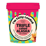 M&S Fully Loaded Trifle Caked Alaska ice cream dessert 500ml, imported from the UK