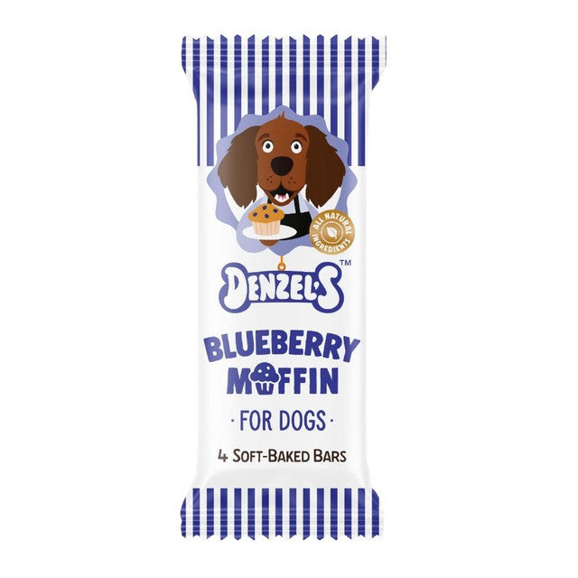 Denzel's Blueberry Muffin dog treat bars 60g - British product